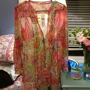 Paisley park tunic